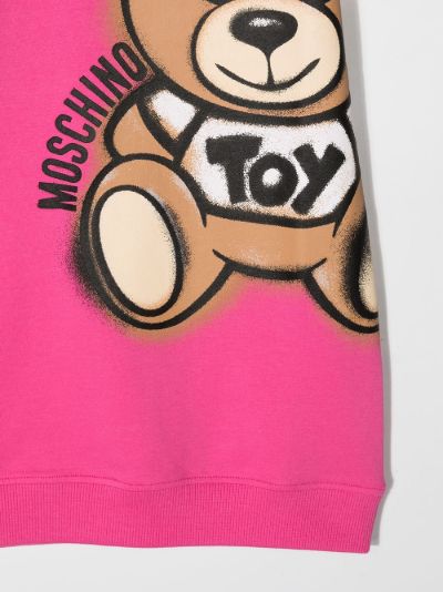 teddy sweatshirt dress