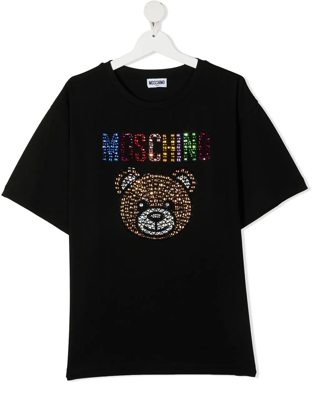 お値下、MOSCHINO ロゴプリント Tシャツ TEENサイズ ホワイト