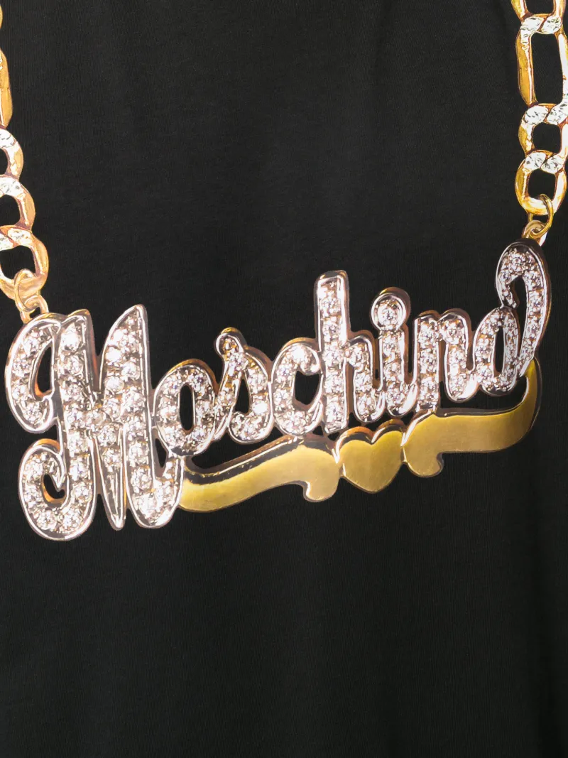 moschino chain t shirt