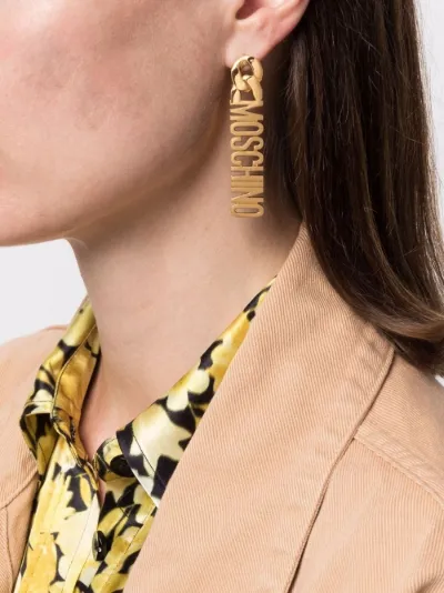 Moschino earrings h&m best sale