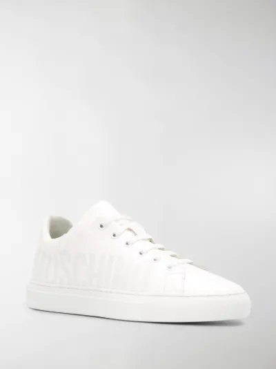 moschino logo sneakers