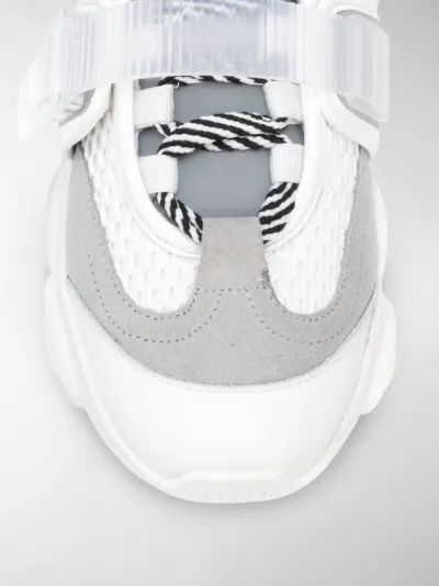 moschino strap sneakers