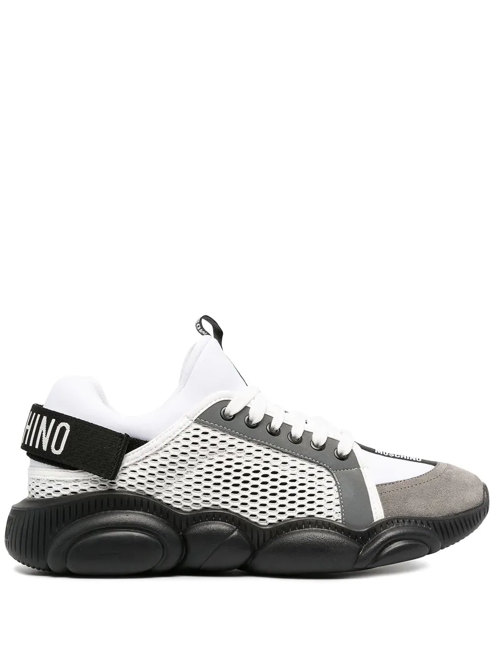 moschino strap sneakers