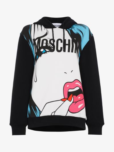 moschino oversized hoodie