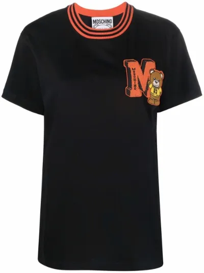 patch-detail short-sleeve T-shirt 