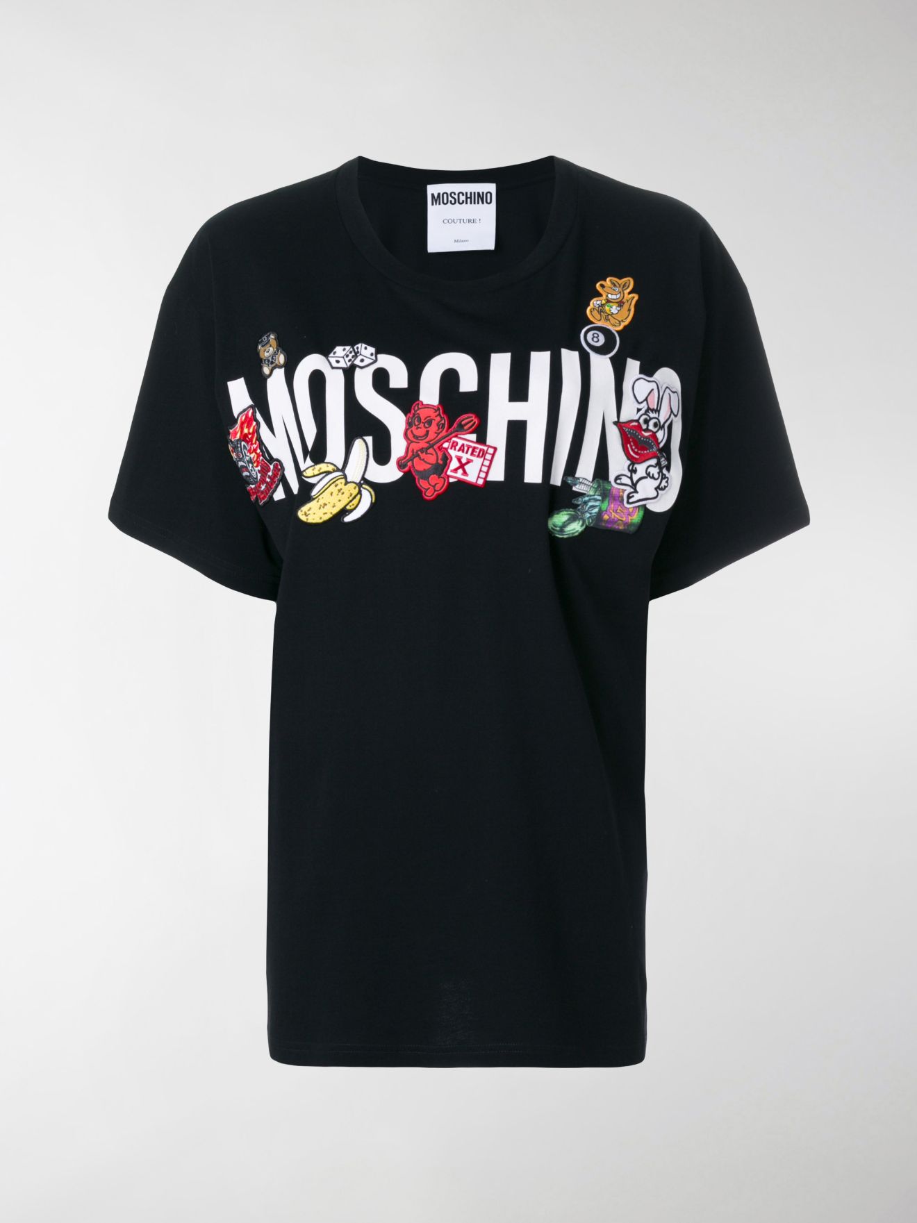 moschino black shirt