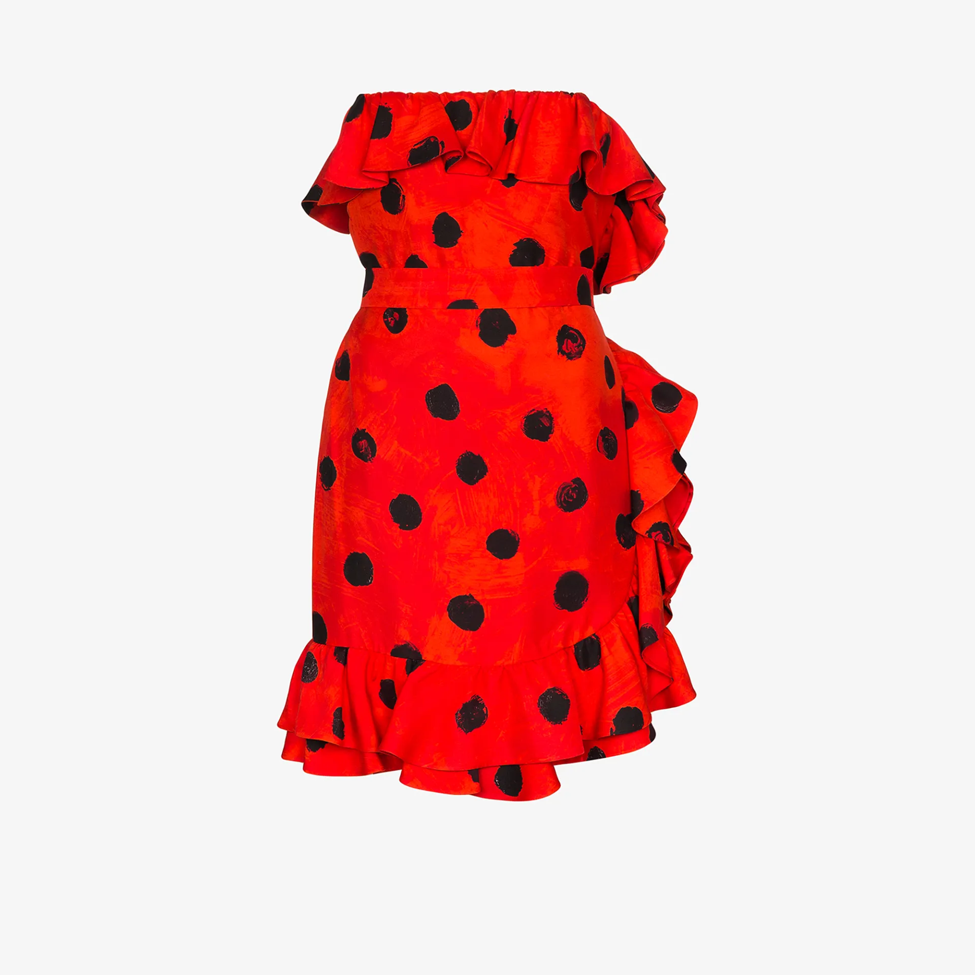moschino polka dot dress