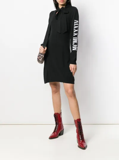 Moschino bow clearance dress