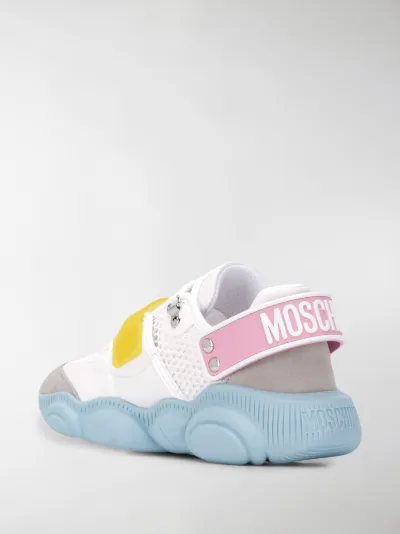 moschino roller skates teddy shoes sneakers