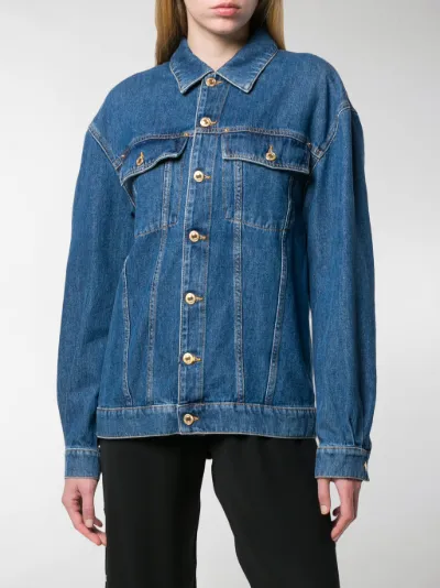 moschino bear denim jacket