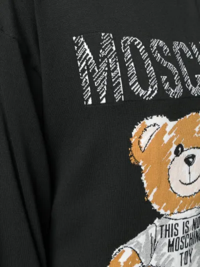 moschino bear sweater