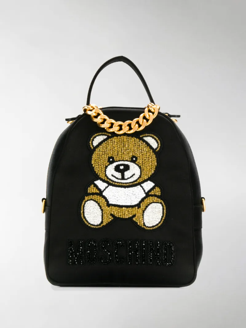 moschino teddy backpack