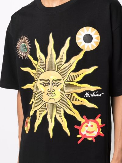 Sun Smiley-motif T-shirt | Moschino | Eraldo.com US