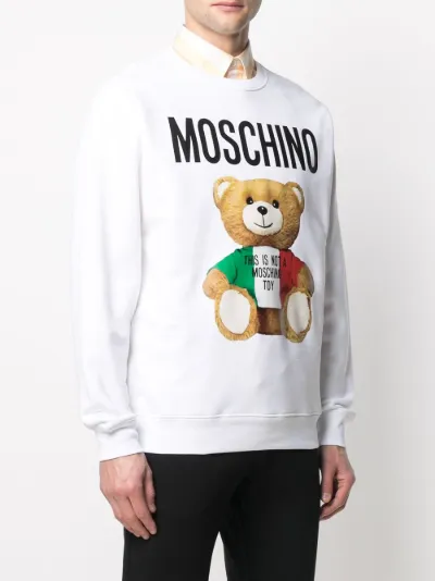 moschino bear sweater