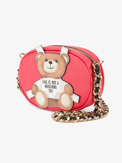 teddy bear bag moschino
