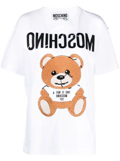 moschino t shirt teddy bear