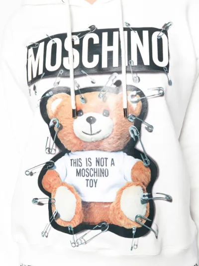 moschino hoodie teddy bear