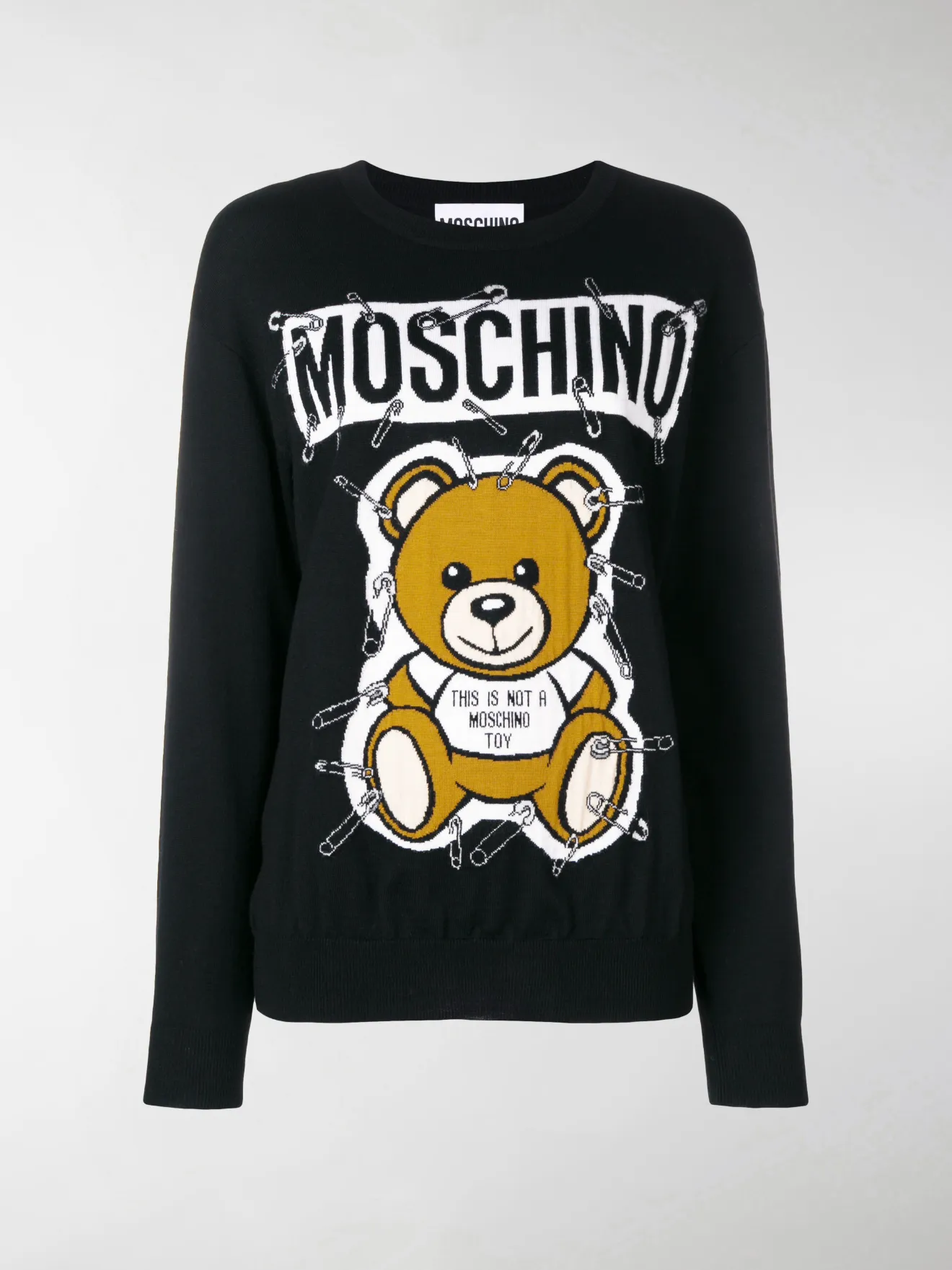 moschino sweater bear