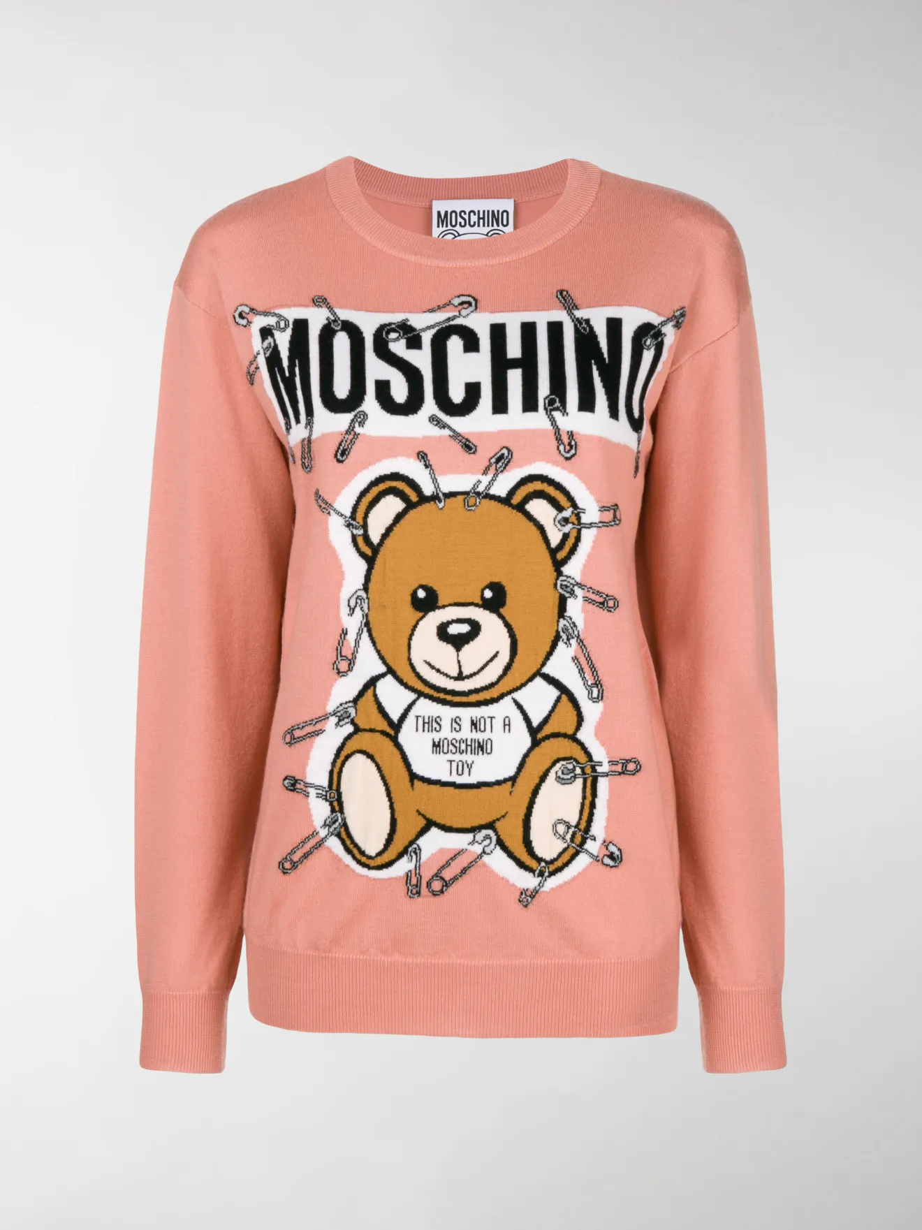 moschino bear sweater