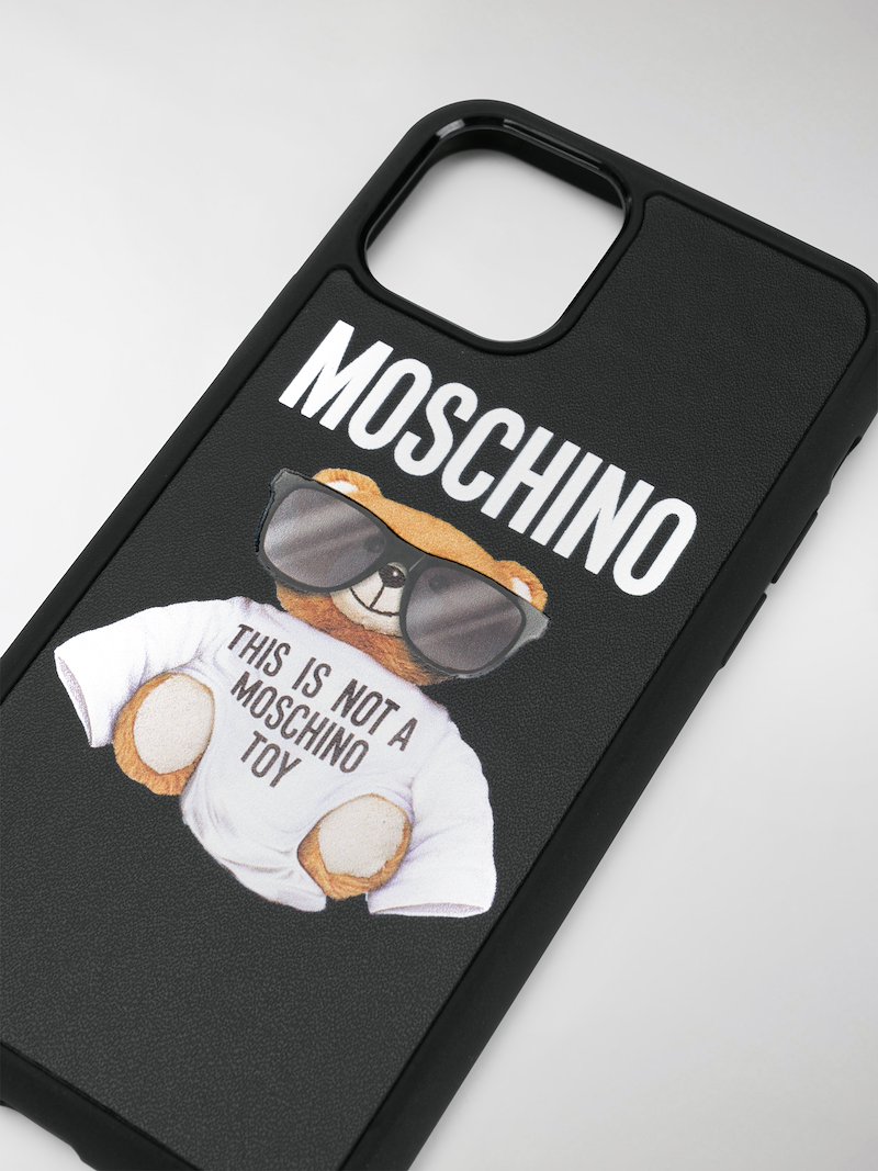 Moschino Teddy Bear Iphone 11 Pro Case Black Modes Moschino Teddy Bear Iphone 11 Pro Case Black Modes