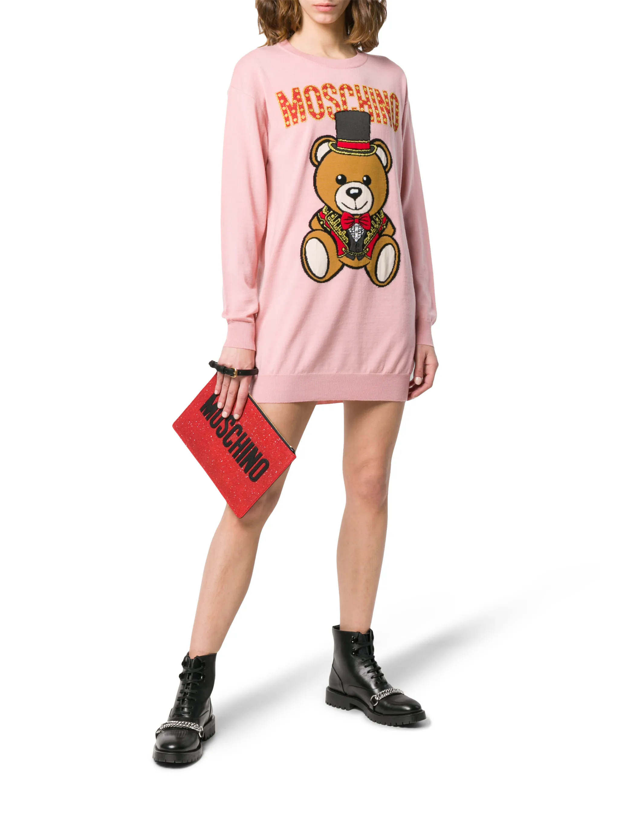 Moschino Couture Logo Knit Jumper – FRUIT Vintage