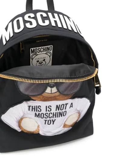 Moschino teddy bear backpack hotsell