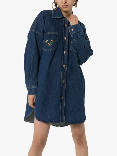 moschino denim dress