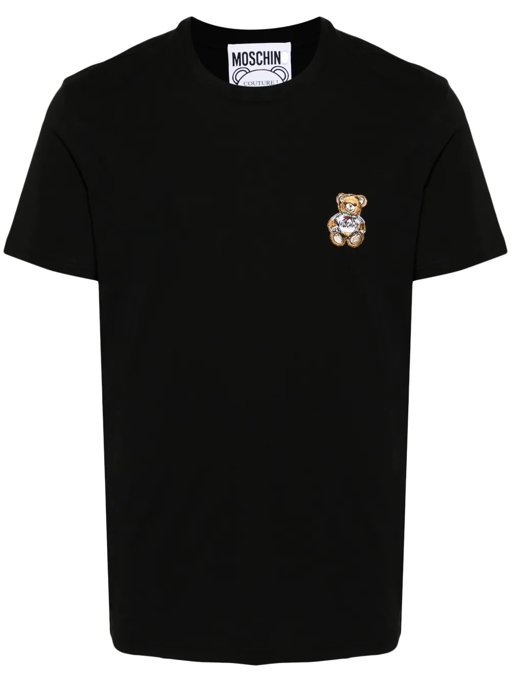MOSCHINO LOGO TEDDY BEAR ORGANIC COTTON SWEATSHIRT SIZE 40
