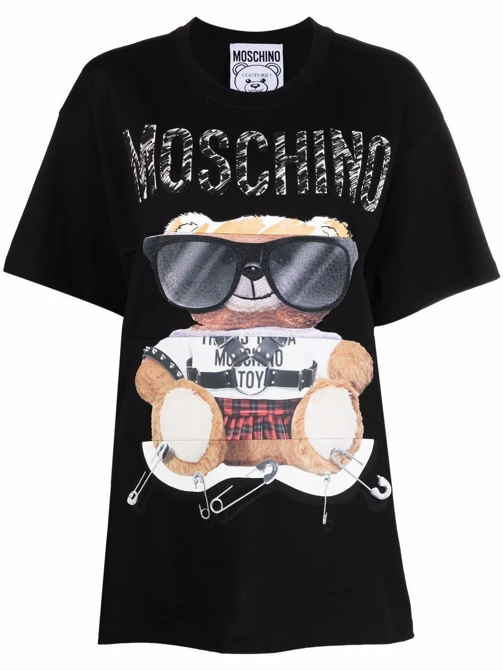 moschino t shirt mens teddy bear