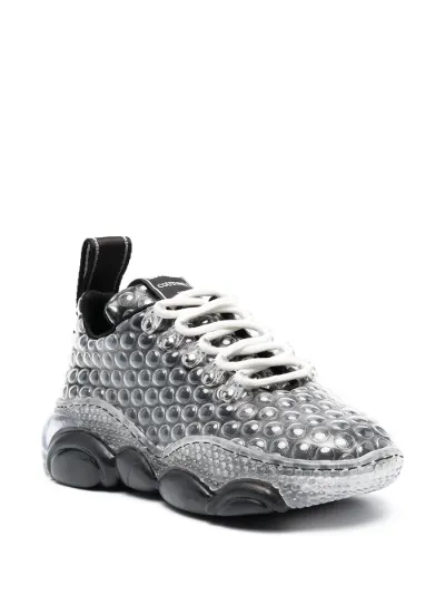 moschino teddy bubble sneakers