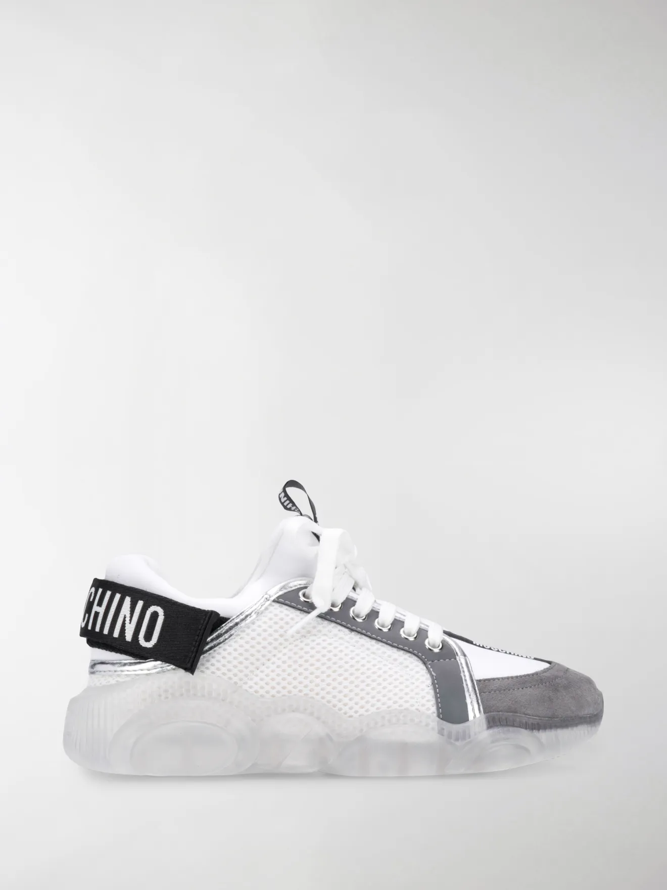 white moschino sneakers