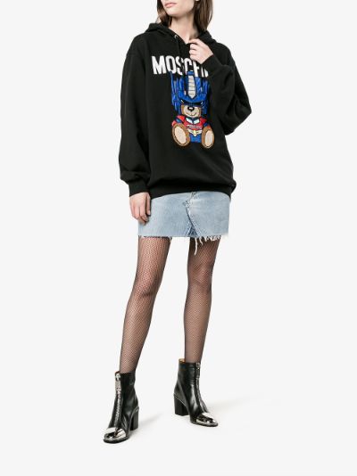 moschino transformers hoodie