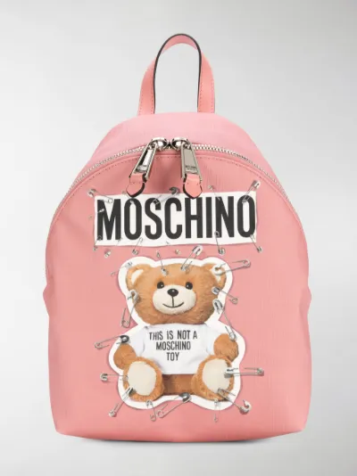 Moschino Zaino medio Teddy rosa | MODES