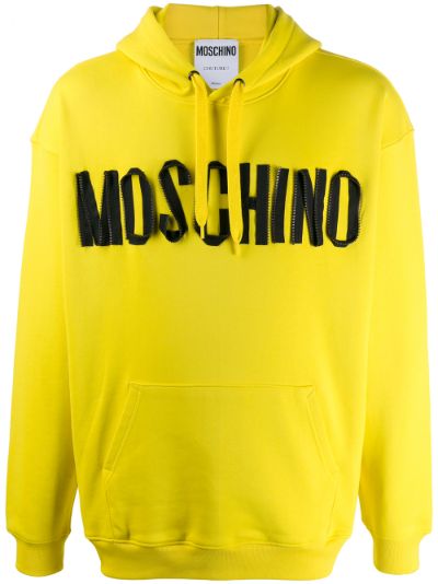 moschino yellow hoodie