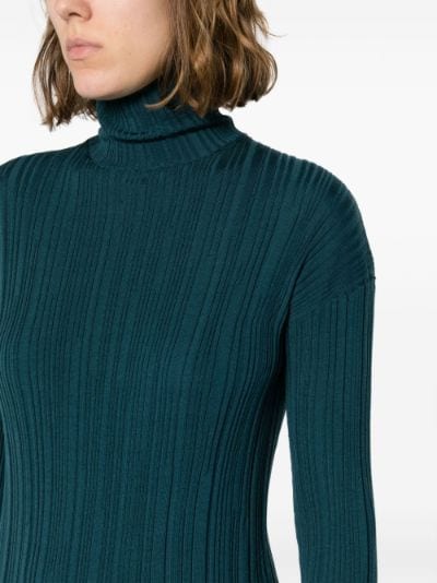 Virgin-wool rollneck