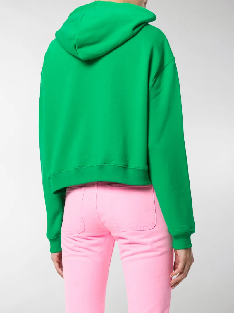 msgm cropped sweatshirt