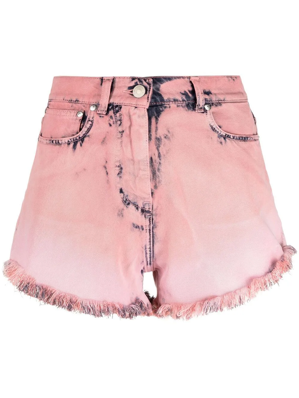distressed denim shorts | MSGM | Eraldo.com