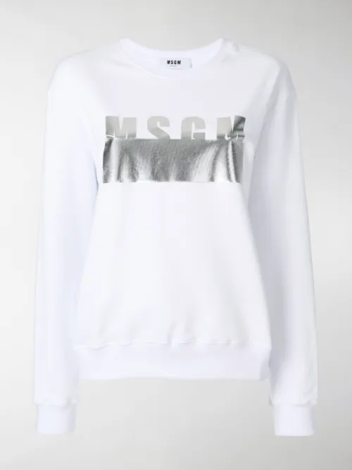 MSGM - Felpa con logo