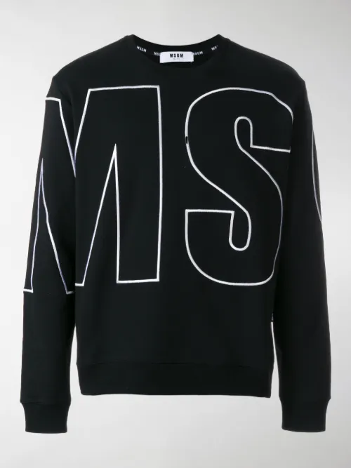MSGM - Felpa con logo