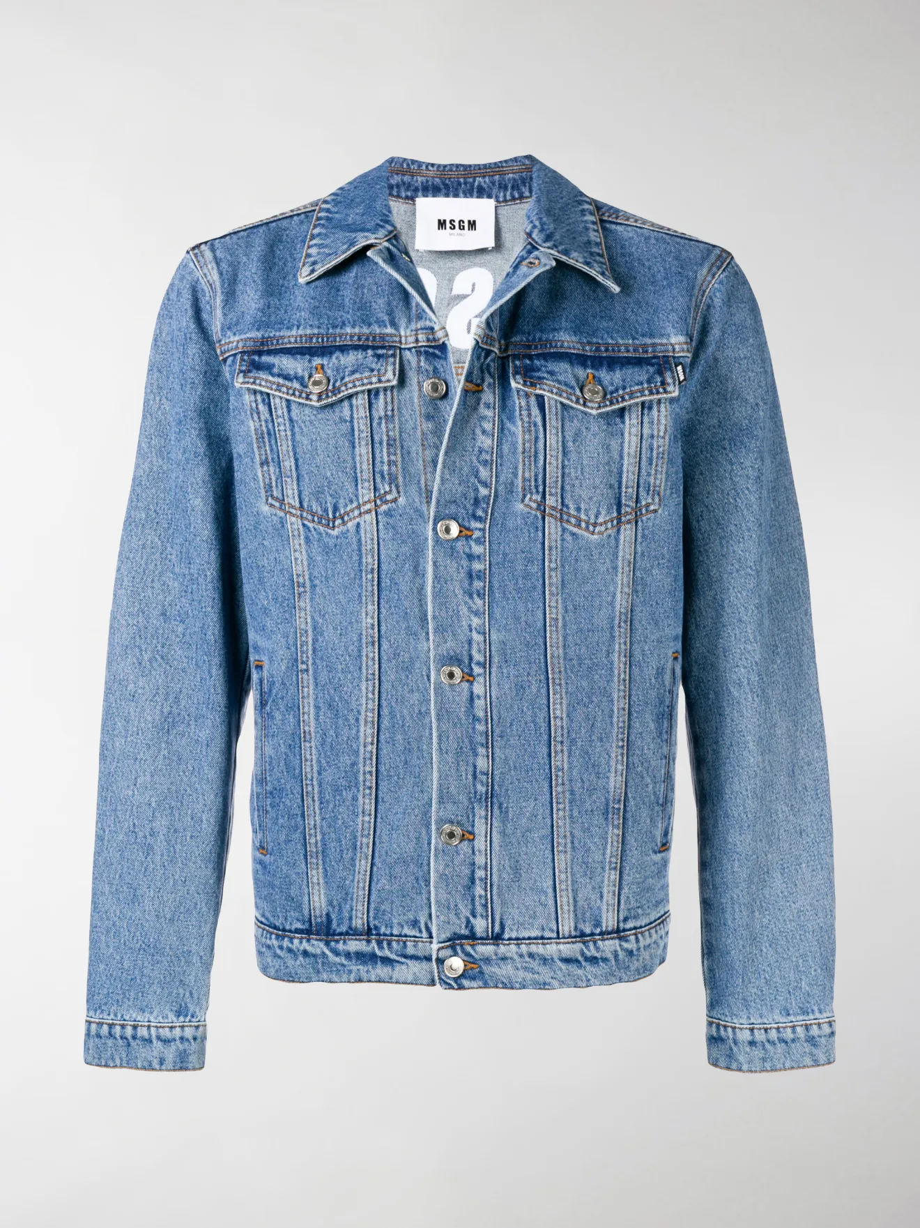MSGM Giacca di denim blu | MODES