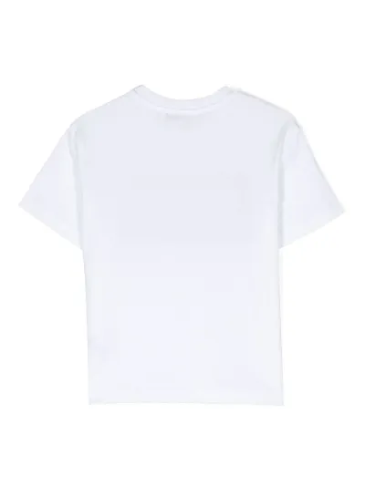 logo-print cotton T-shirt | MSGM Kids | Eraldo.com