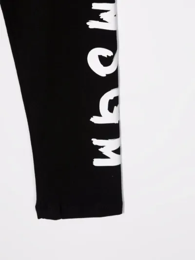 logo-print leggings | MSGM Kids 