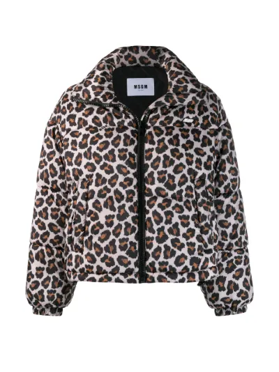 MSGM leopard print bomber jacket | Eraldo.com US MSGM leopard print bomber jacket | Eraldo.com US