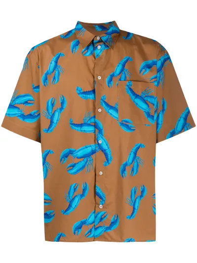 lobster print shirt