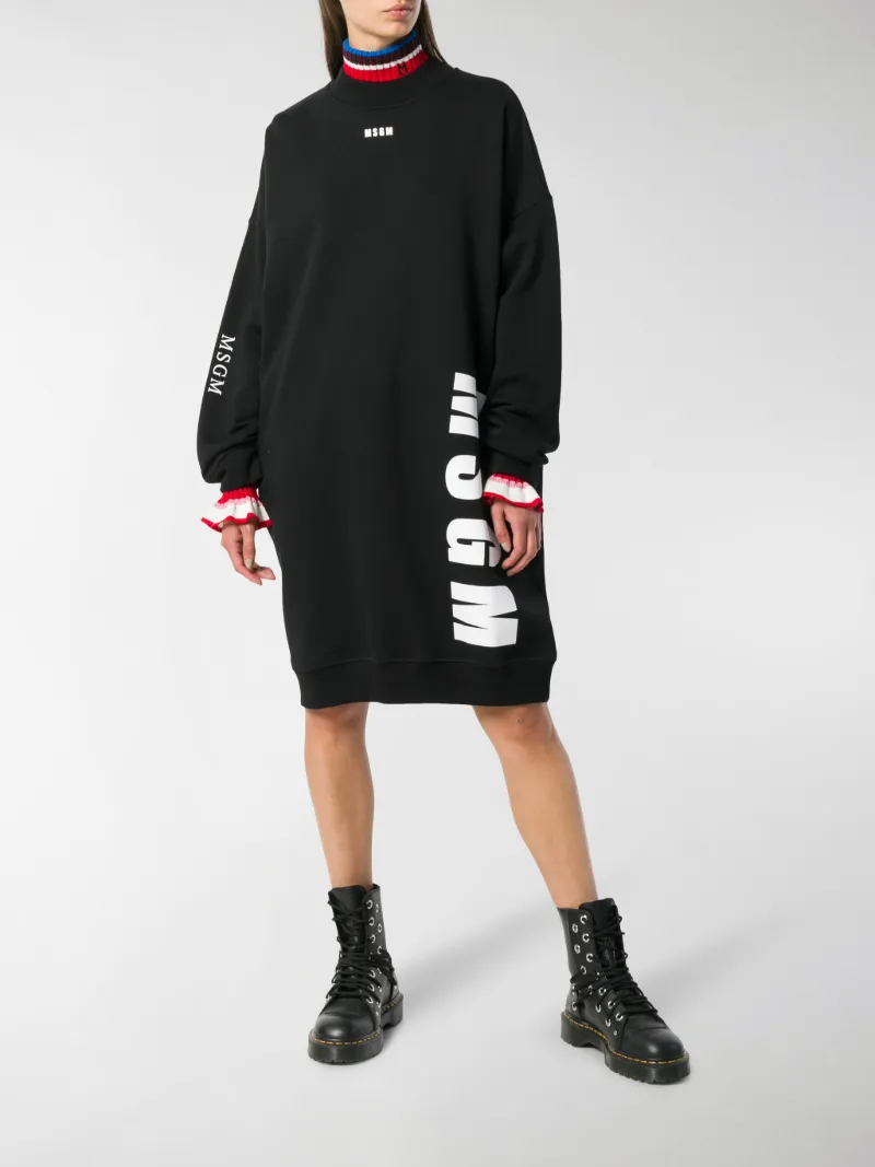msgm sweatshirt dress