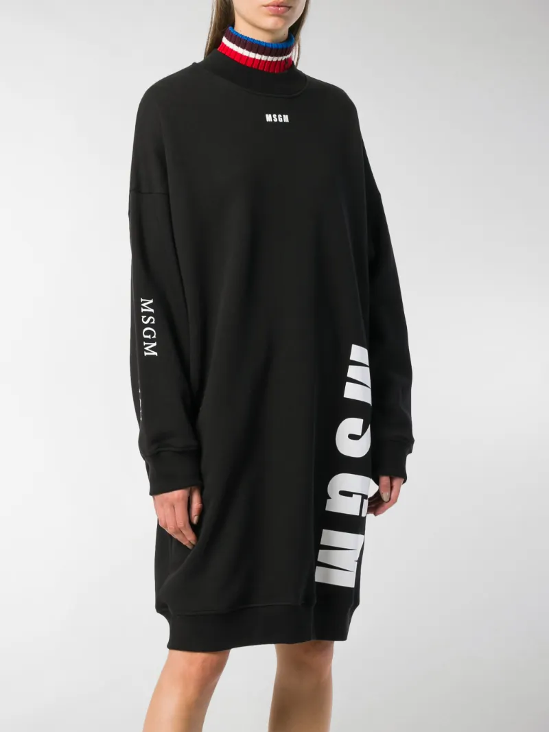 msgm sweatshirt dress