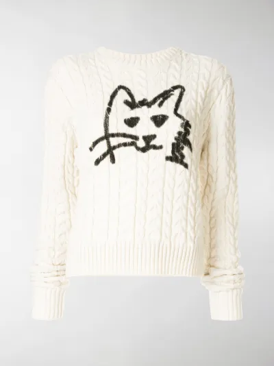cat print jumper