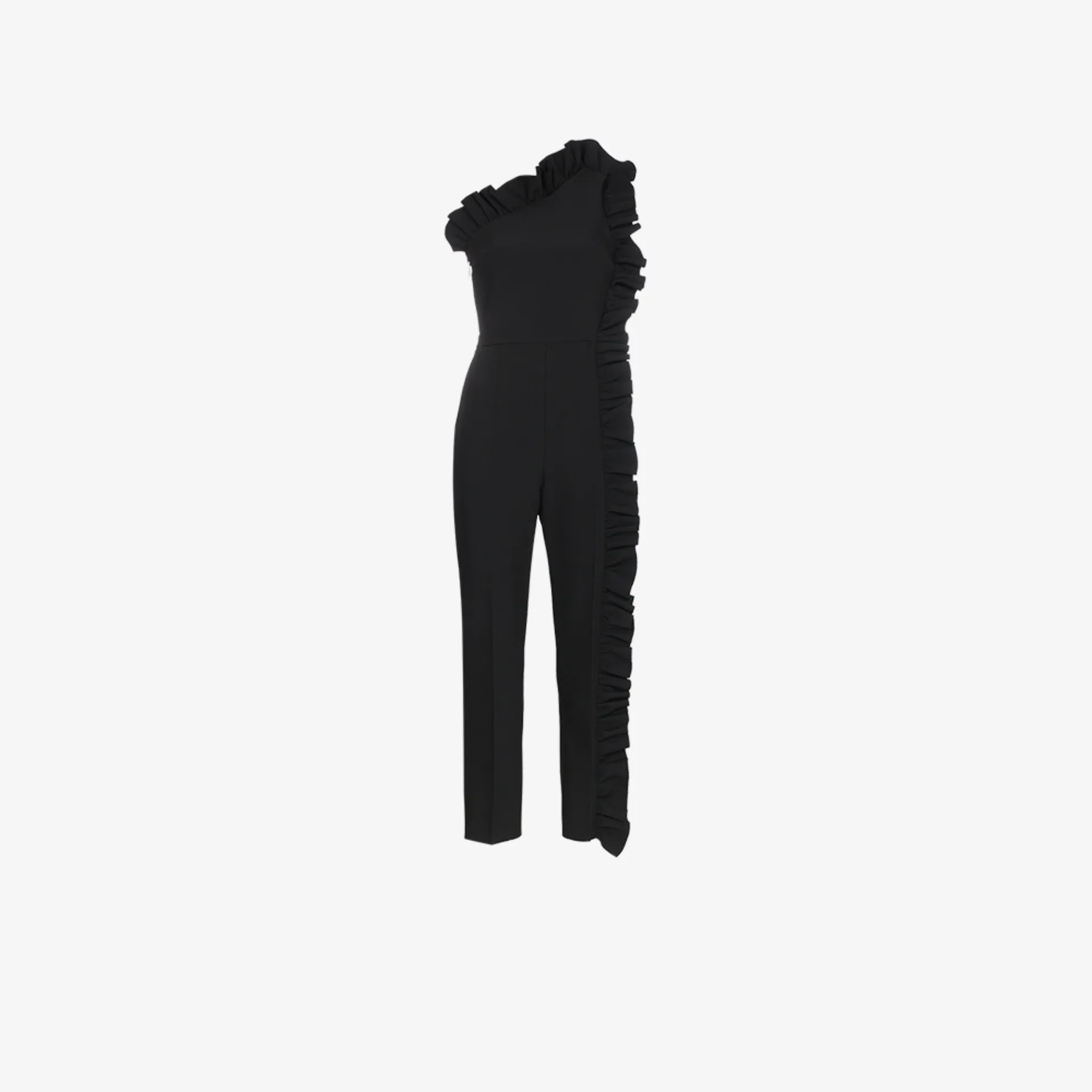msgm one shoulder jumpsuit