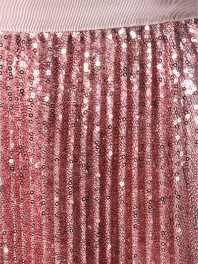 Msgm pleated 2025 sequin midi skirt