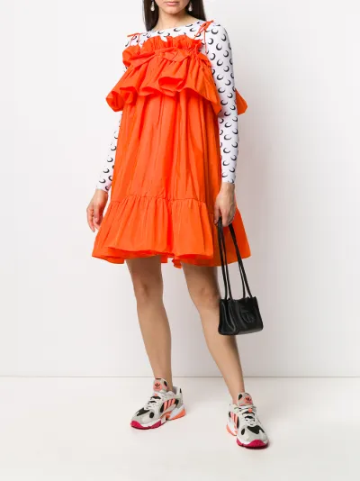 MSGM ruffle trimmed flared dress Eraldo HR